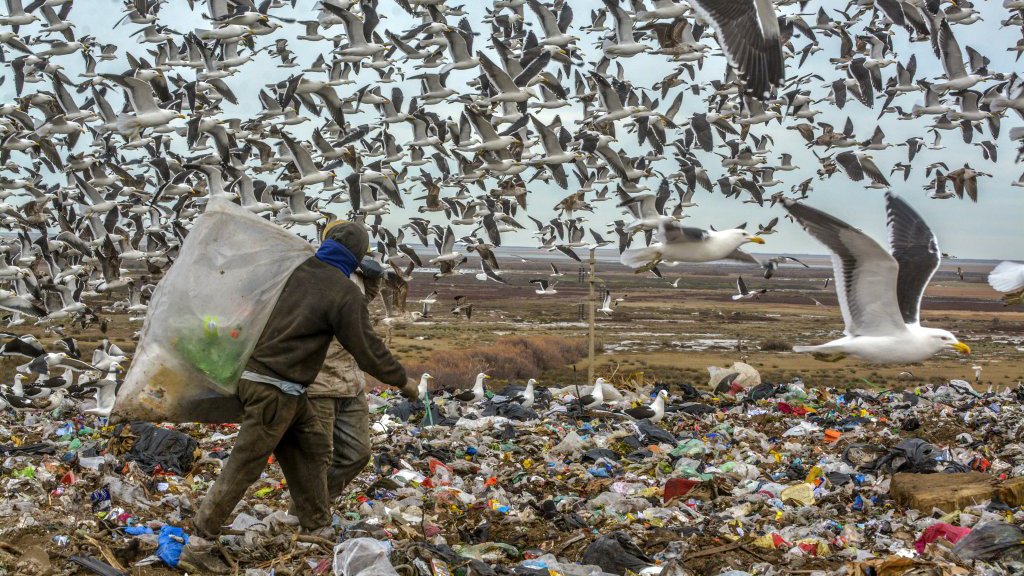 Bahía Blanca: la basura nao tem fin